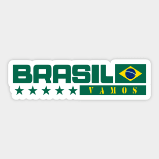 Vamos Brasil Sticker